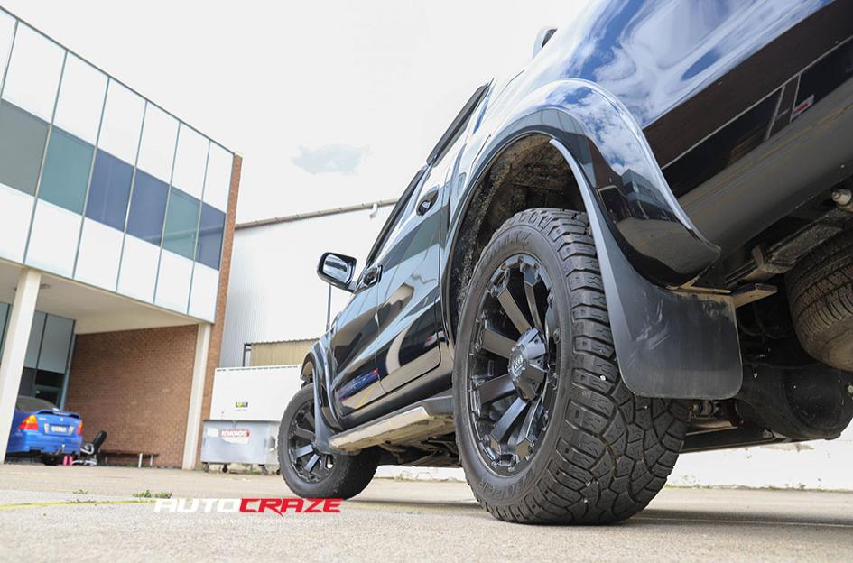 FORD RANGER AMBUSH MATTE BLACK